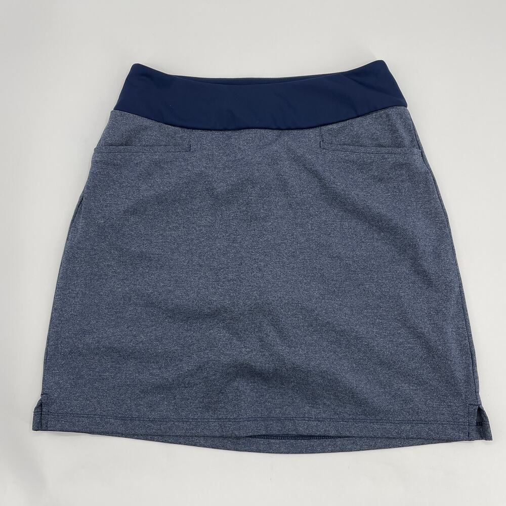 ADIDAS Womens Workout Mini Skort Skirt Blue Size XS Long Athleisure Tennis Golf